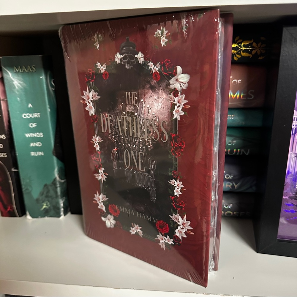 Sealed The Deathless One by Emma Hamm Owlcrate Hardcover Book